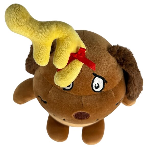 Dr. Seuss Max Plush Dog Reindeer From the Grinch Antlers Stuffed Animal Aurora - Picture 9 of 10